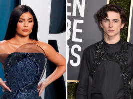 Kylie Jenner y Timothée Chalamet. GETTY IMAGES