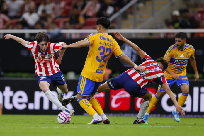 El Guadalajara del argentino Gabriel Milito empata con el Tigres UANL